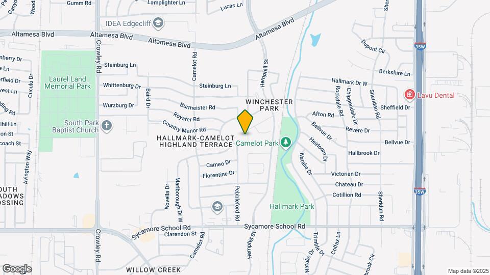 1208 Kielder Cir Map and Location Details