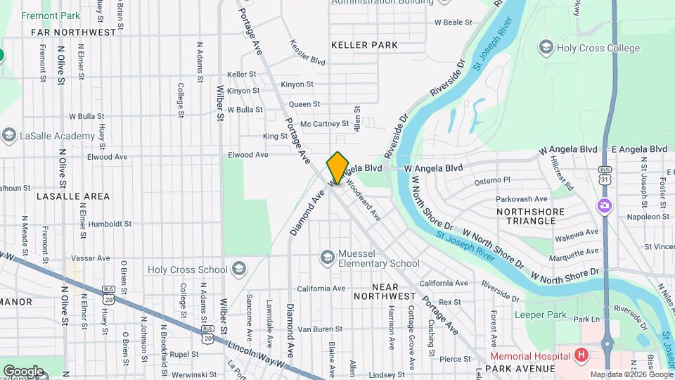 1250 Portage Ave Mapa y Detalles de la Ubicación