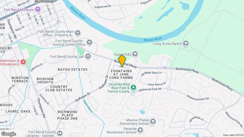 2008 Golden Creek Ln Map and Location Details