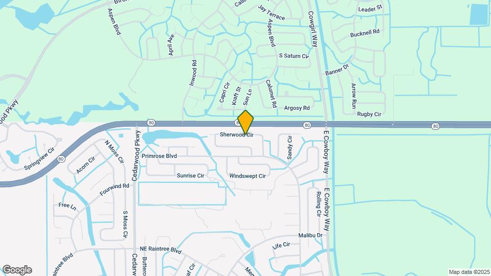 8048 Sherwood Cir Mapa y Detalles de la Ubicación