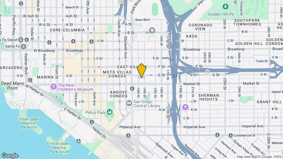 13th & Market Mapa y Detalles de la Ubicación