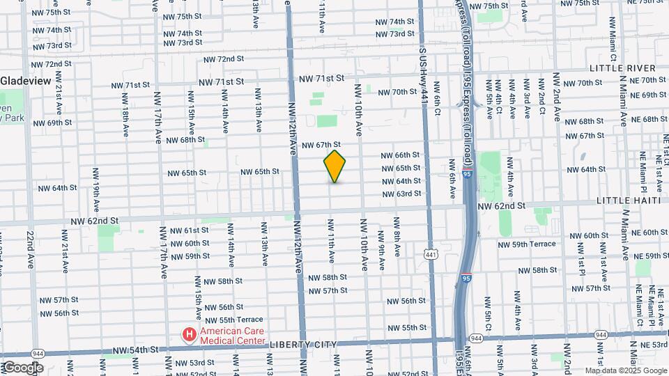 1084 NW 64th St Map and Location Details