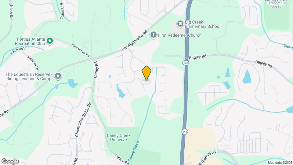 2835 Crestmont Ct Map and Location Details