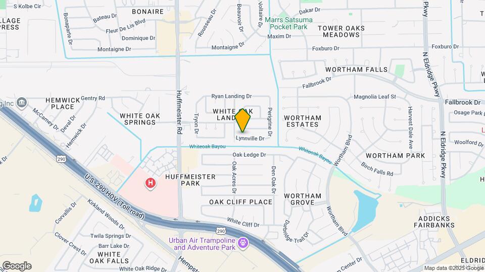 13410 Lynnville Dr Map and Location Details