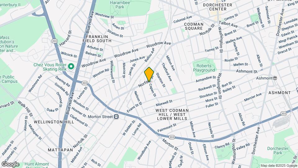 Codman Square Apartments Mapa y Detalles de la Ubicación