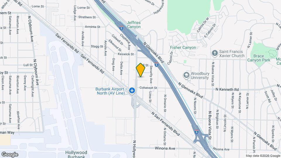 9943 Covello St Map and Location Details