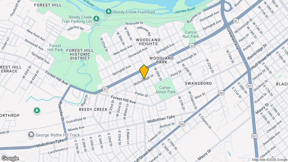 317 W 30th St Map and Location Details