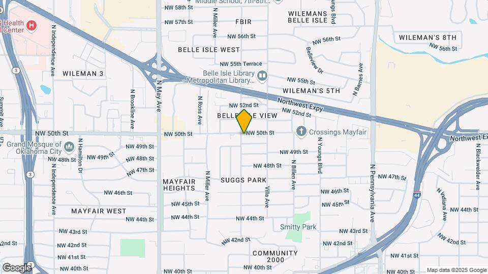 5028 N Linn Ave Map and Location Details