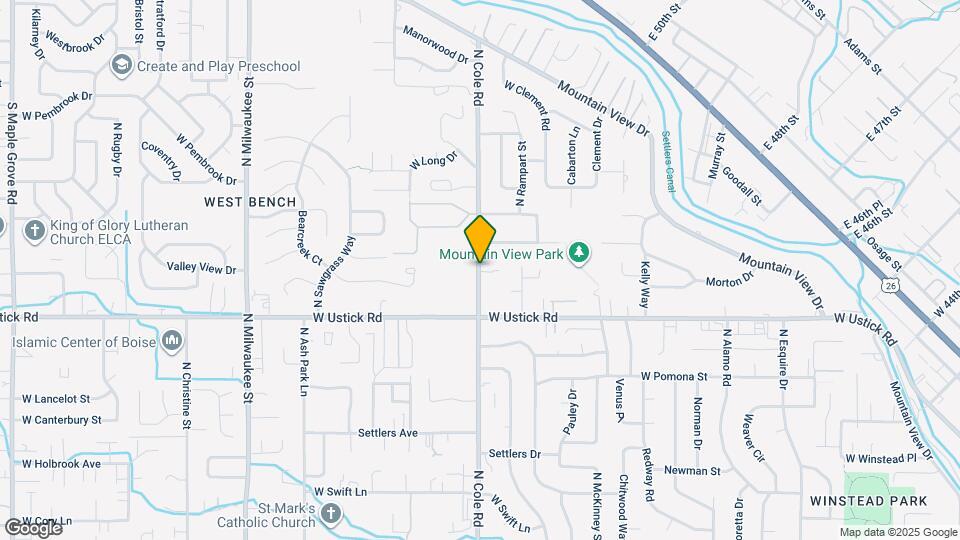 3326 N Cole Rd Map and Location Details