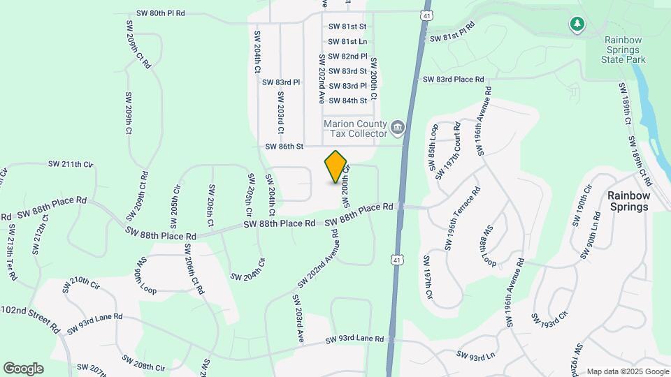 8843 SW 200th Cir Map and Location Details