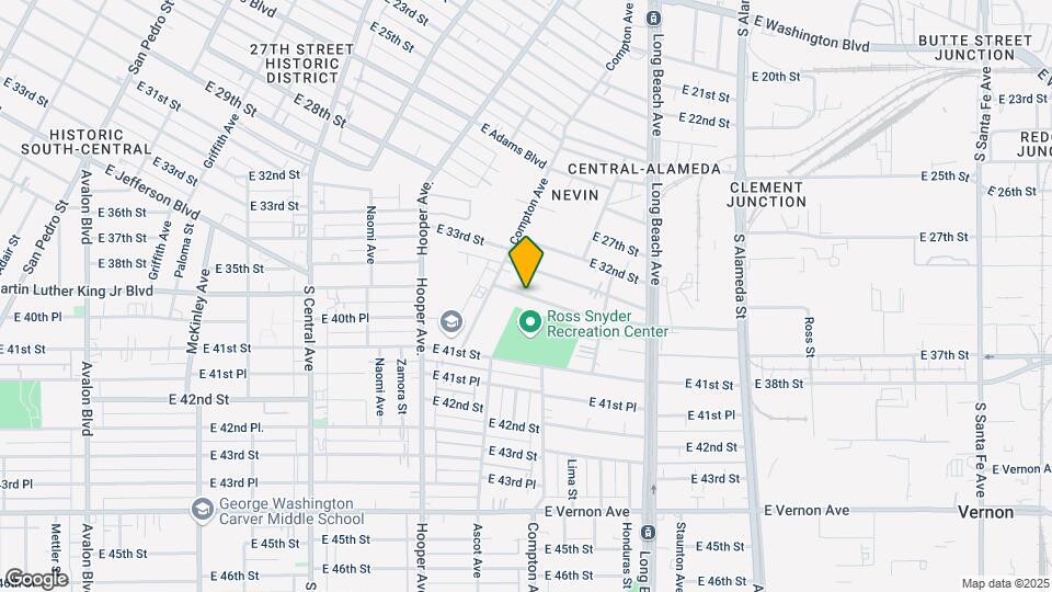 1537 E Martin Luther King Jr Blvd Map and Location Details