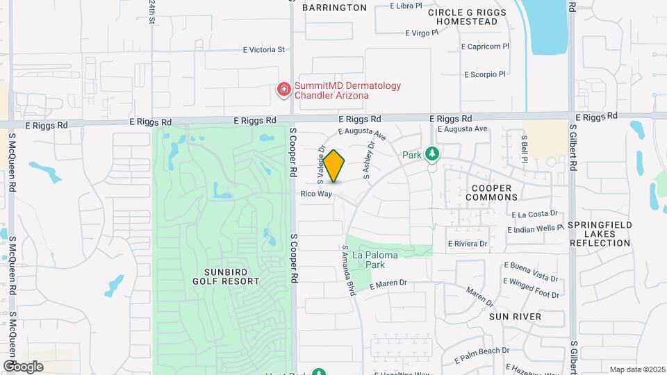 2131 E Bellerive Pl Mapa y Detalles de la Ubicación
