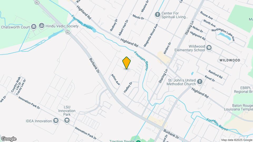 629 Northbrook Dr Map and Location Details