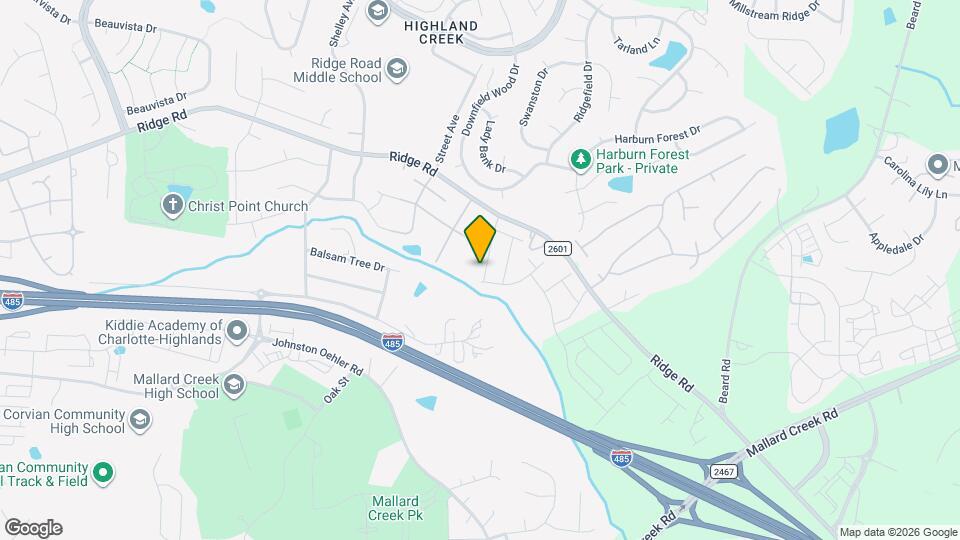 7150 Bentz St Map and Location Details