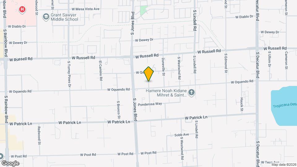 5877 Casterly Rock St Map and Location Details