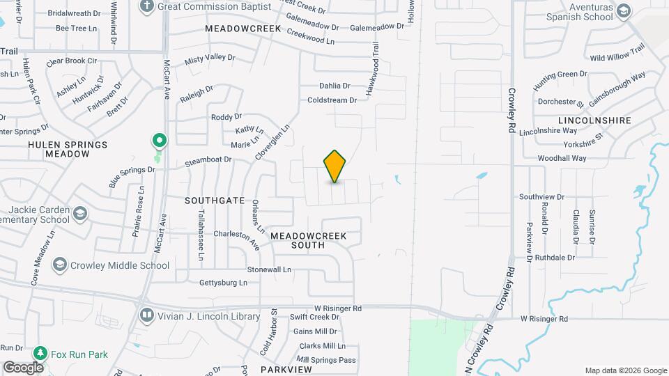 8329 Hackberry Tree Dr Map and Location Details