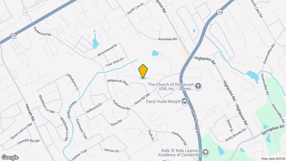 3386 Woodlaurel Dr Map and Location Details