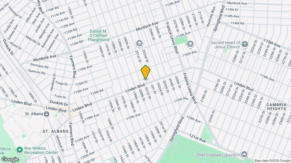LINDEN BOULEVARD, Unit 1 Mapa y Detalles de la Ubicación