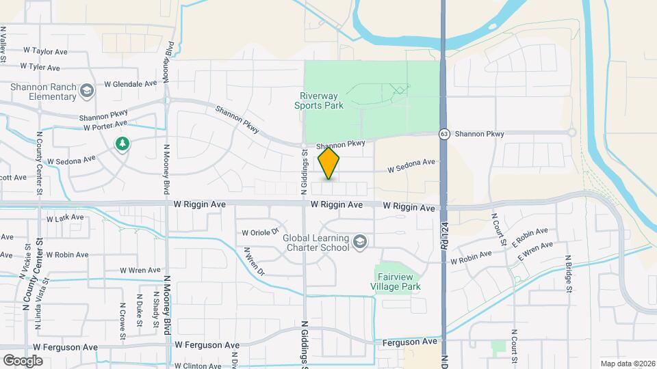 3037 N Sowell St Map and Location Details