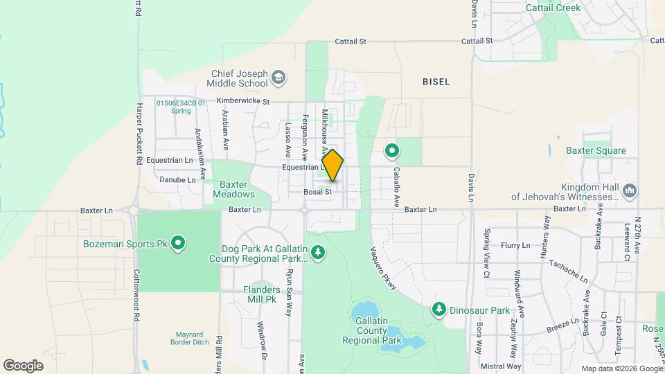 3883 Bosal St Map and Location Details