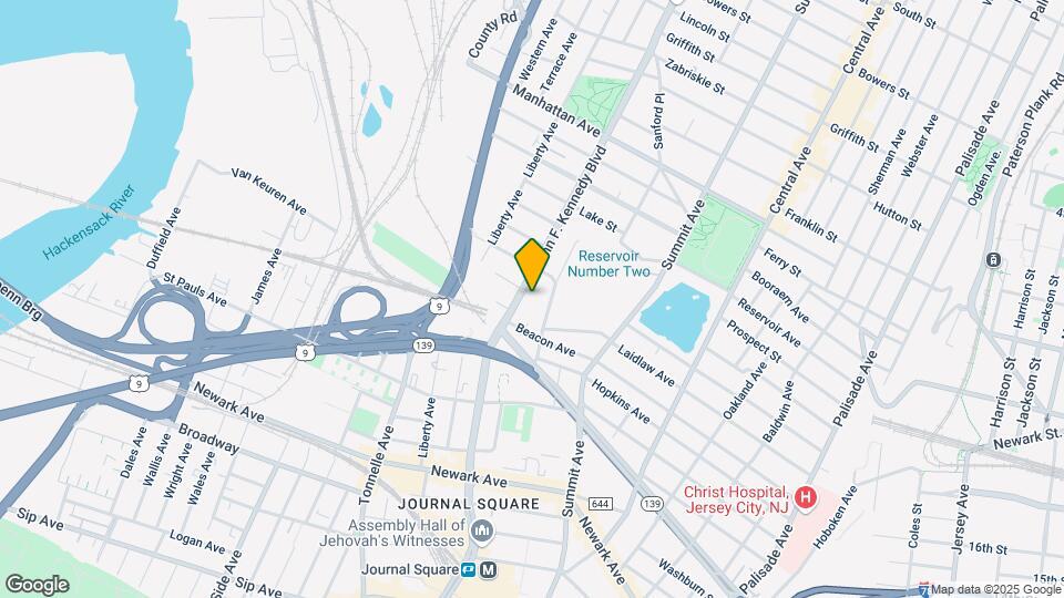3158 John F. Kennedy Blvd Map and Location Details