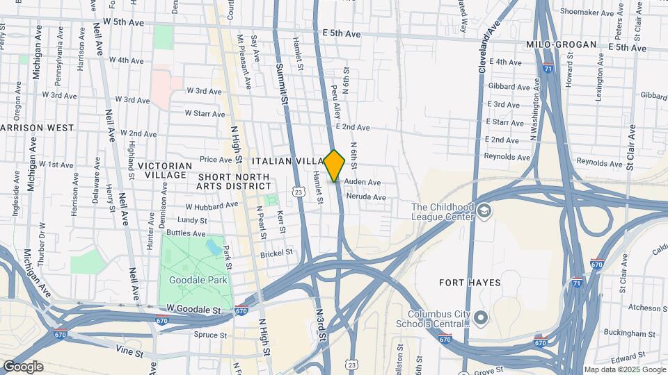 Kramer Place Apartments Map and Location Details