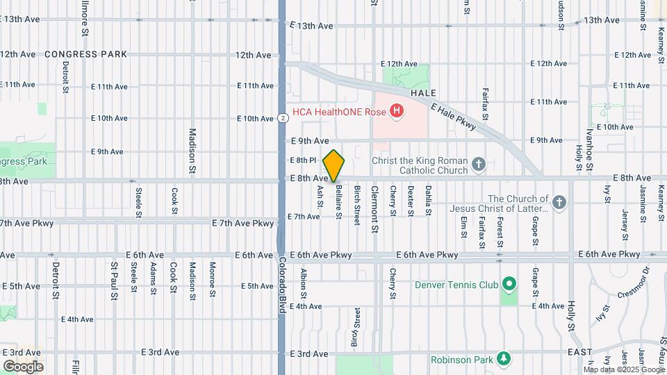 771-773 Bellaire St Map and Location Details