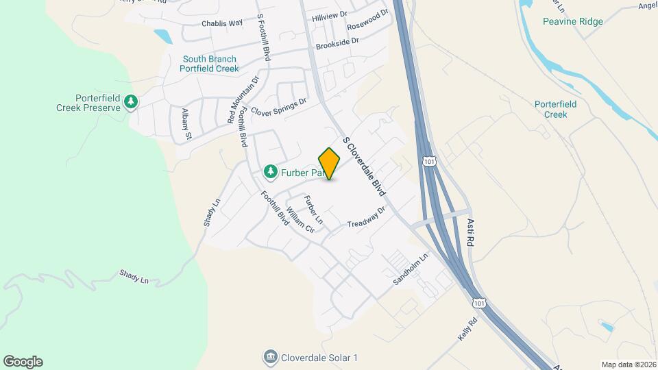 121 Elbridge Ave Map and Location Details