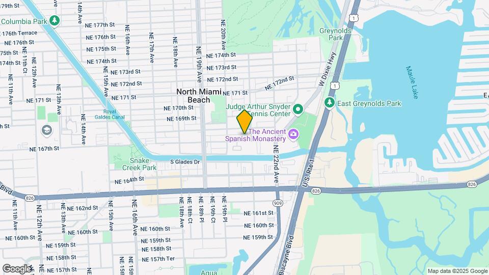 2079 NE 167th St Map and Location Details