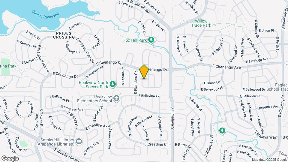 19751 E Bellewood Dr Map and Location Details