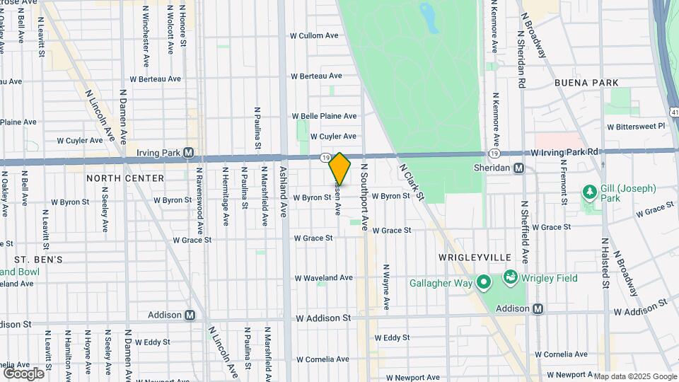 3909 N Janssen Ave Mapa y Detalles de la Ubicación