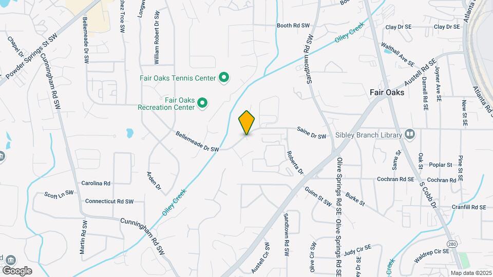 1550 Oakpoint Dr SW Map and Location Details