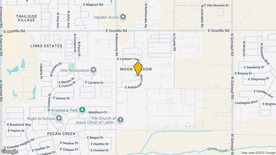 2140 E Connemara Dr Map and Location Details