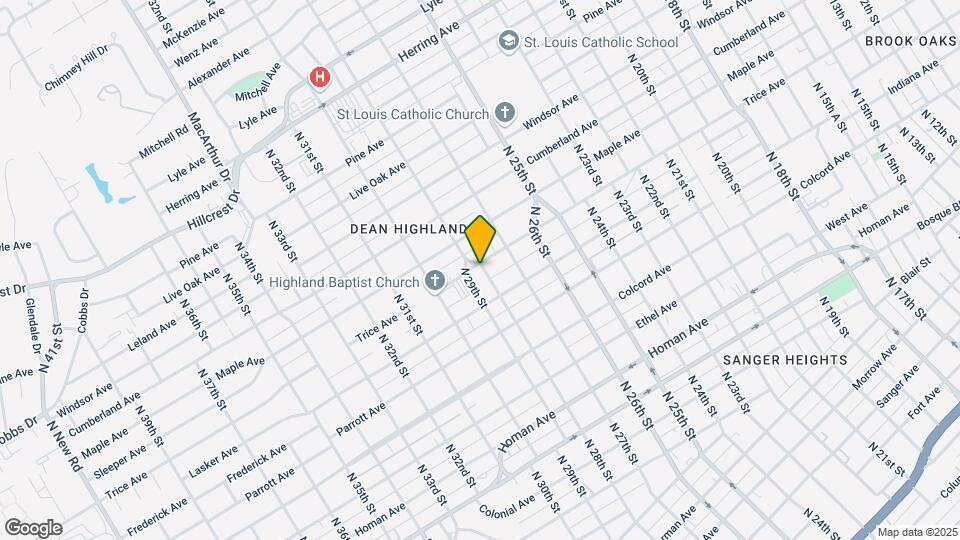 2800B Trice Ave Map and Location Details
