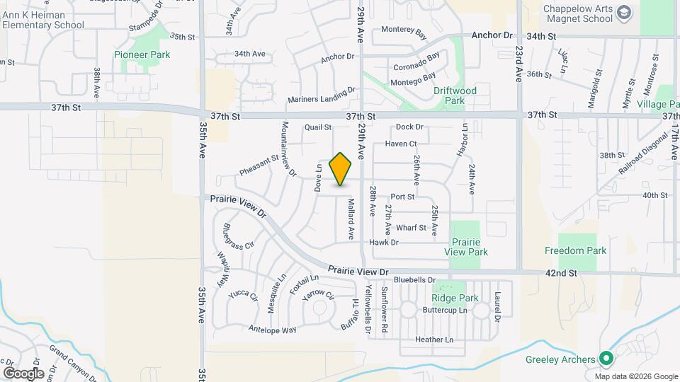 2919 Ptarmigan Dr, Unit G103 Map and Location Details