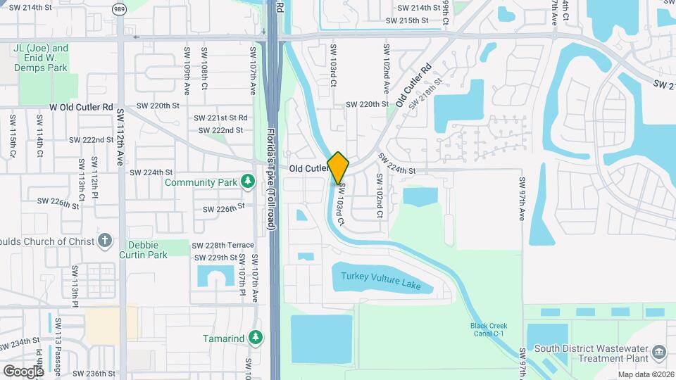 22542 SW 103rd Ct Map and Location Details