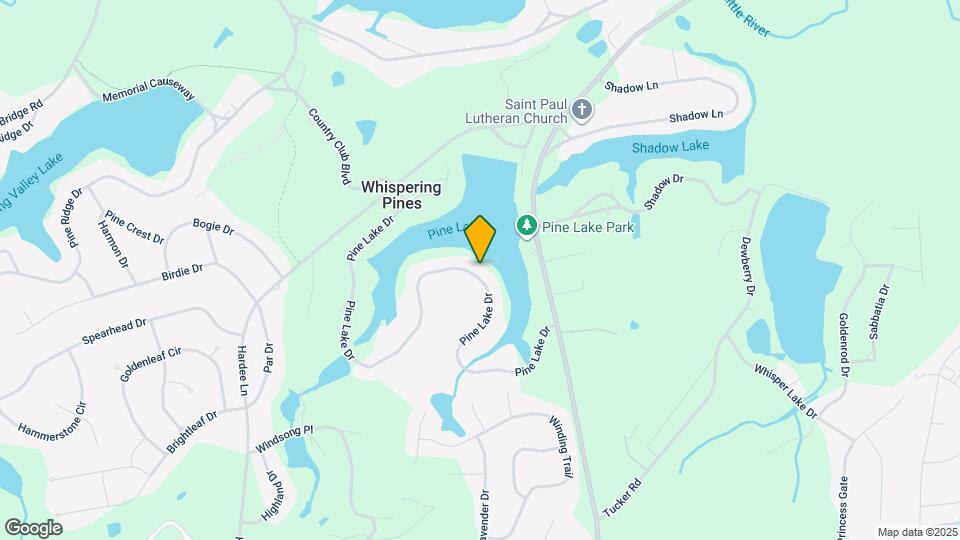 60 Pine Lake Dr Map and Location Details