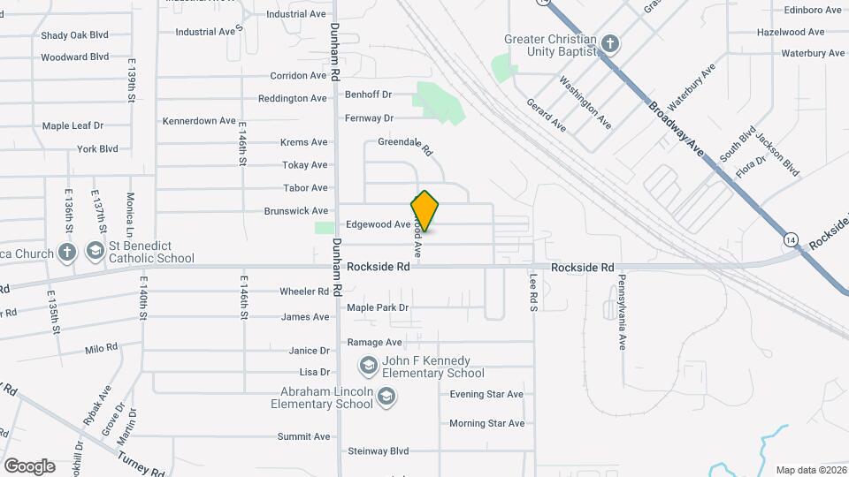 15705 Maplewood Ave Map and Location Details