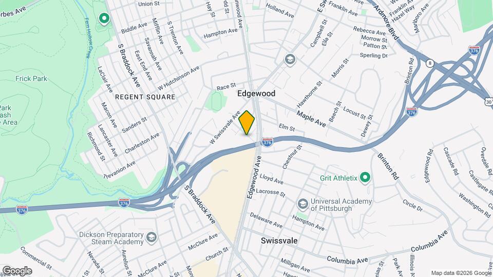 318 Laurel St, Unit Unit 2 Map and Location Details