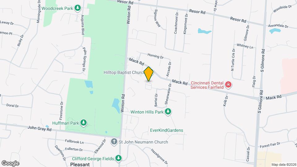 2400 Windage Dr, Unit F Map and Location Details