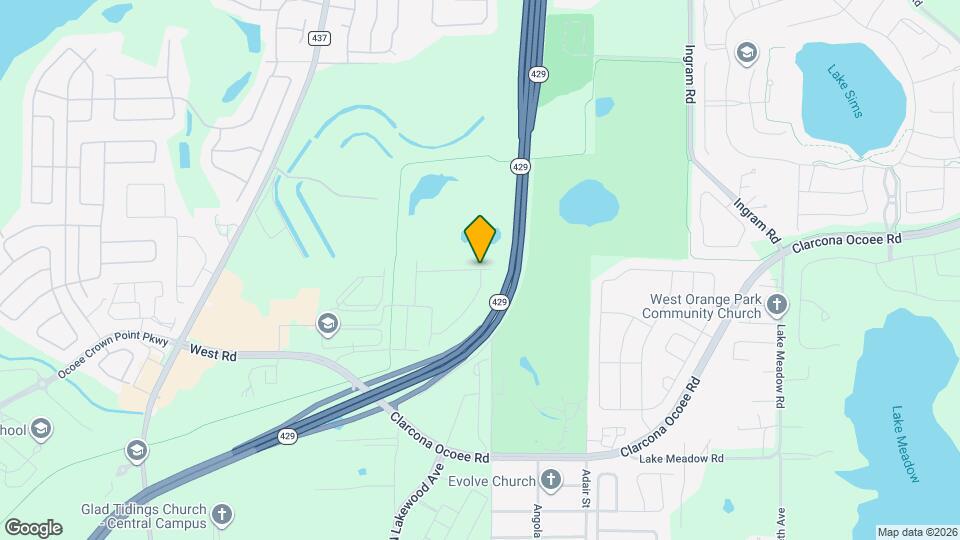 2536 Sweet Viburnum Wy Map and Location Details