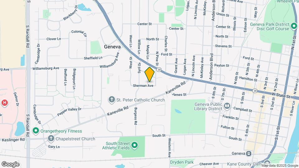 1517 Sherman Ave Mapa y Detalles de la Ubicación