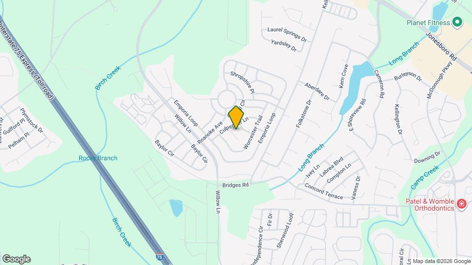 1817 Crandon Ct Map and Location Details