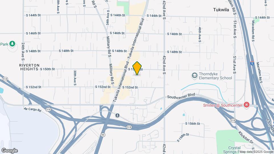 3727 S 150th St Map and Location Details