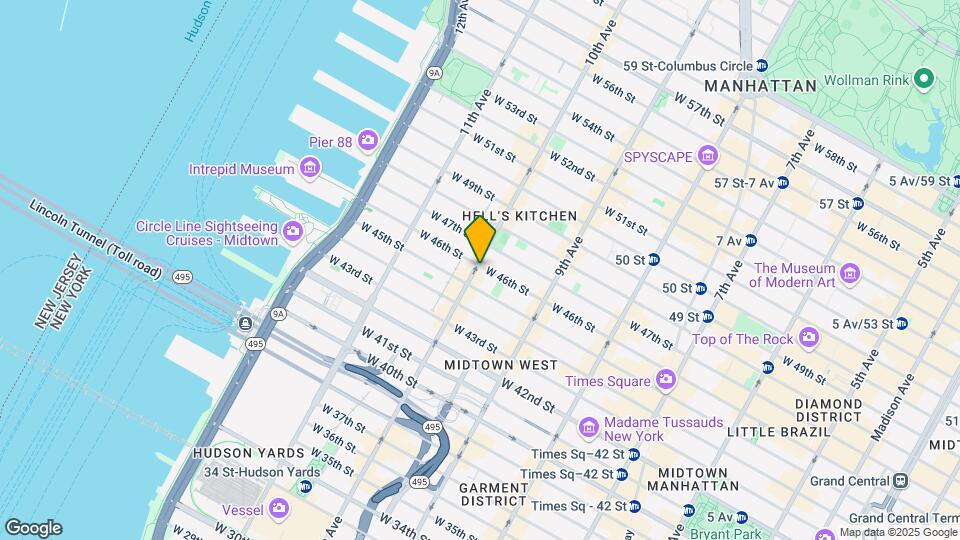 652 Tenth Ave Mapa y Detalles de la Ubicación