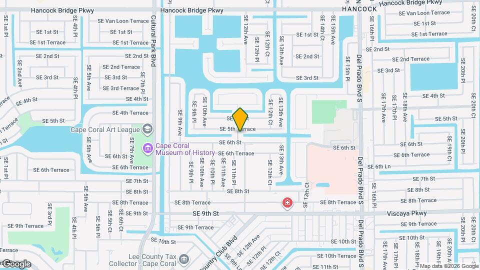 525 SE 11th Ct Map and Location Details