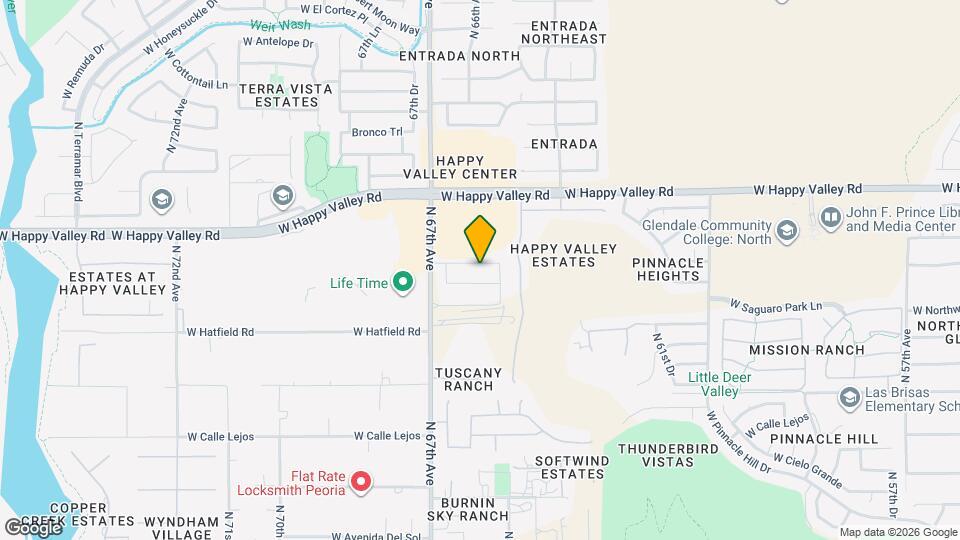 6517 W West Wind Dr Map and Location Details