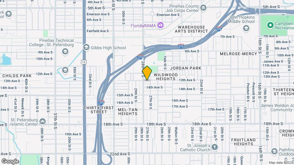 2720 13th Ave S Map and Location Details