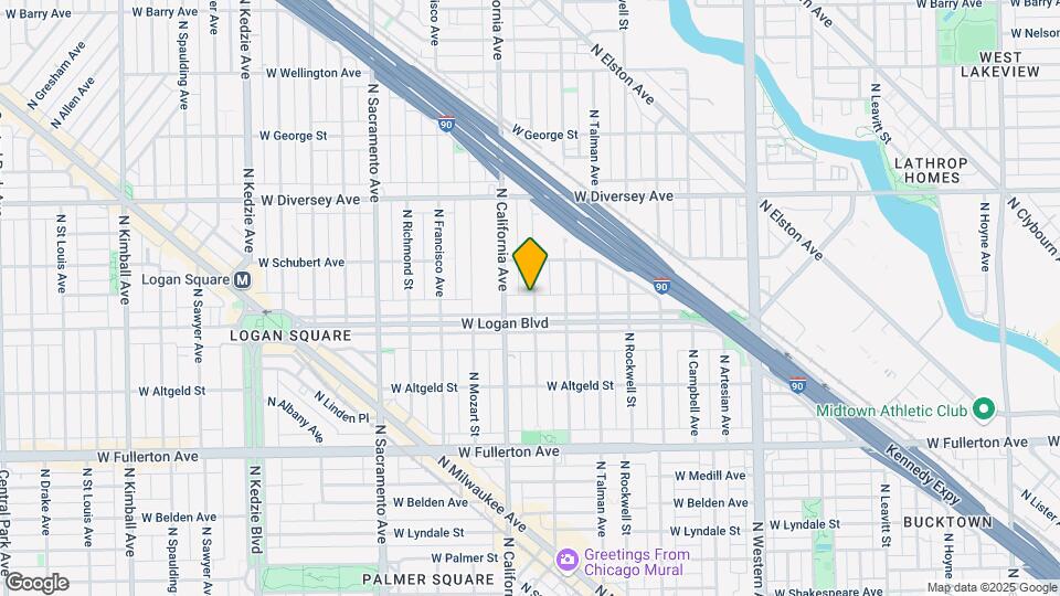 2610 N Fairfield Ave Map and Location Details