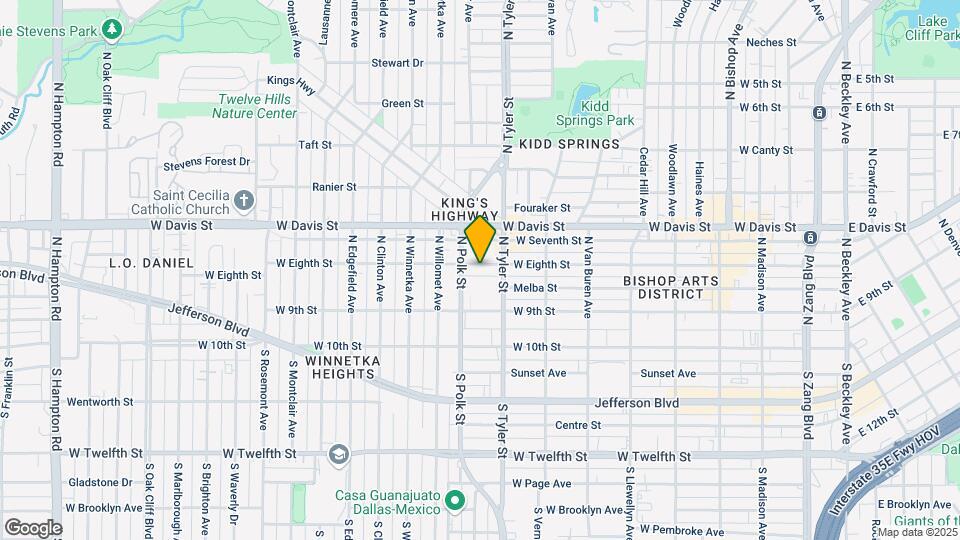 918 W 8th St Map and Location Details